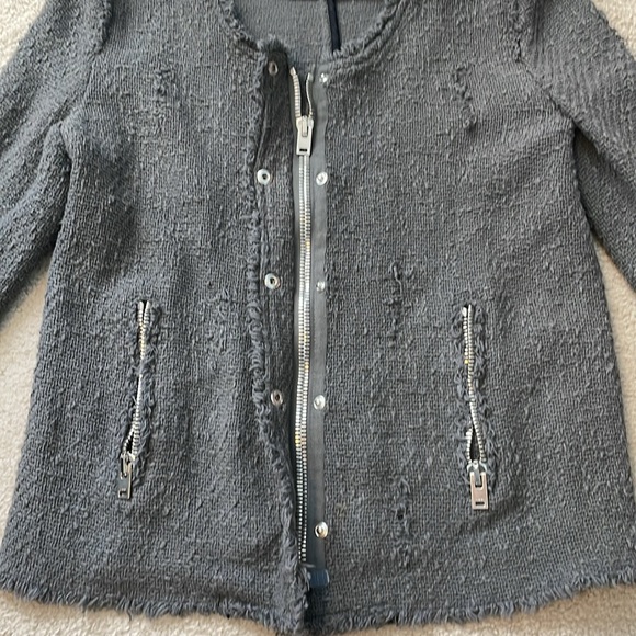 IRO Agnette Jacket in gray - Picture 9 of 16
